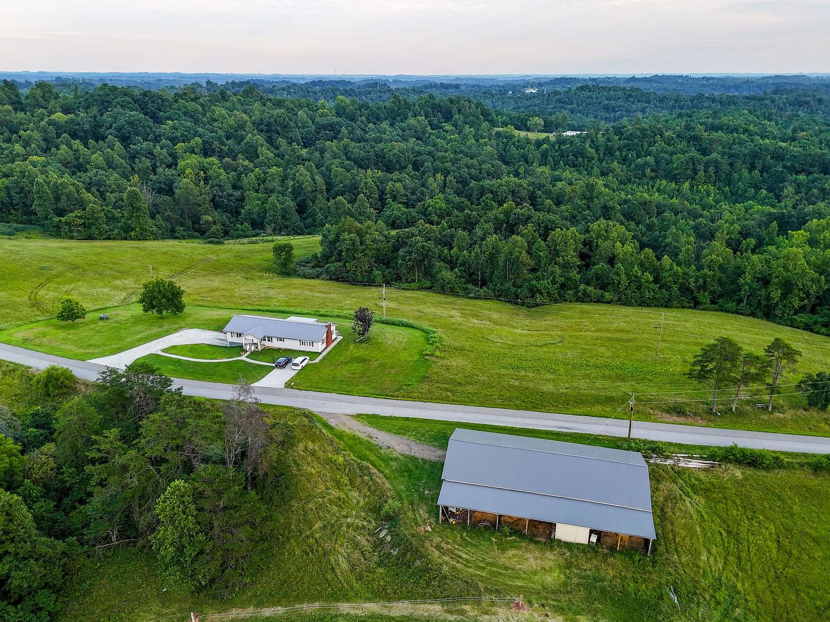 357 Acres of Land with Home for Sale in Chesapeake, Ohio