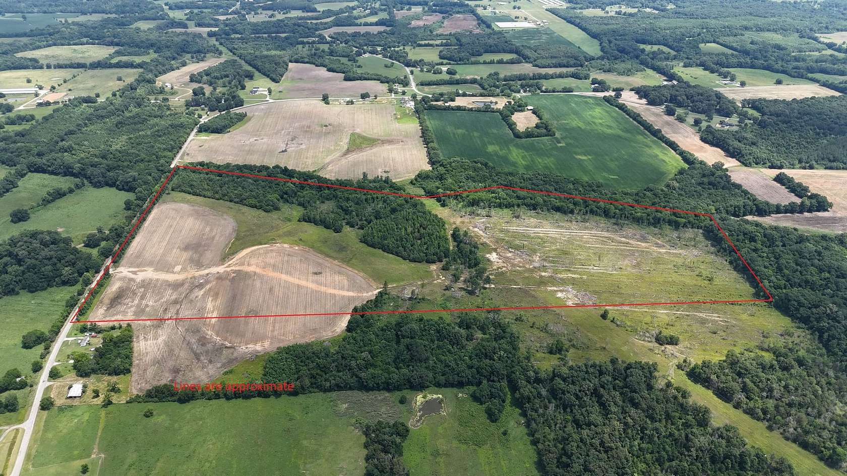 87 Acres of Land for Sale in Mount Hope, Alabama