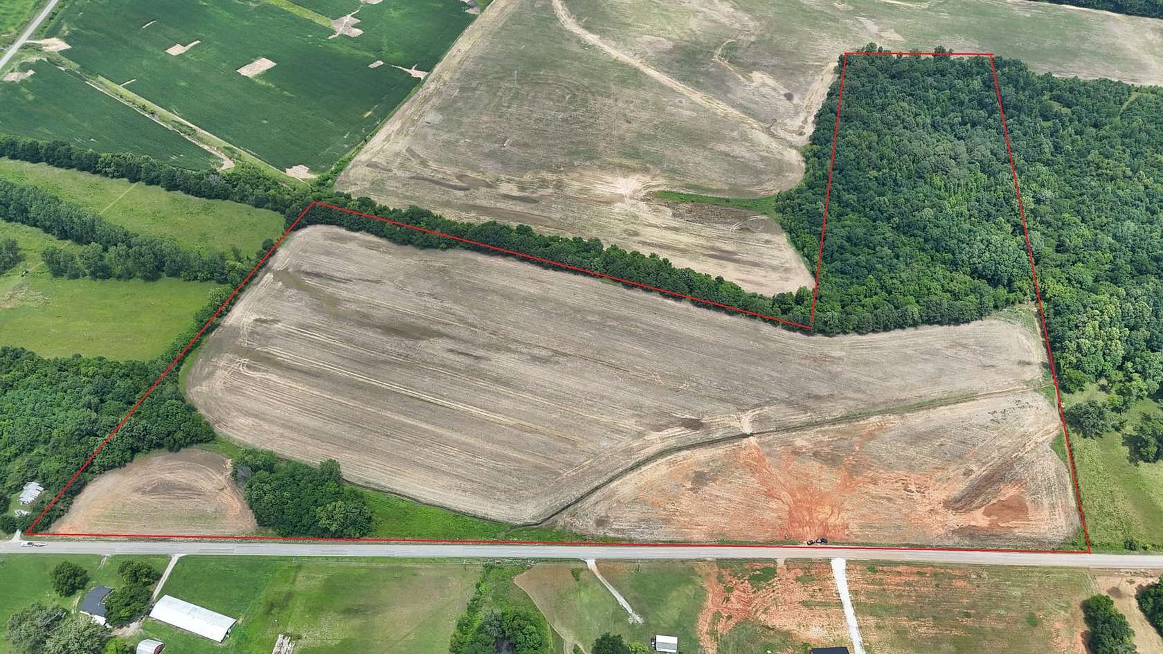 60 Acres of Land for Sale in Mount Hope, Alabama