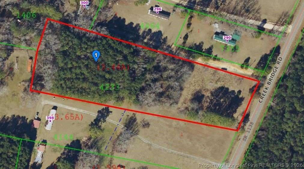 3.48 Acres of Residential Land for Sale in Four Oaks, North Carolina
