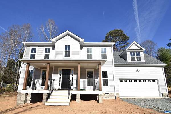 3.66 Acres of Land with Home for Sale in Kents Store, Virginia
