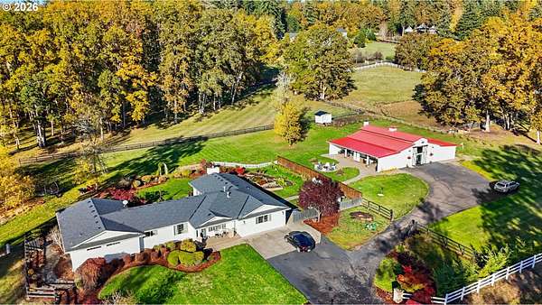 5 Acres of Land with Home for Sale in Eagle Creek, Oregon