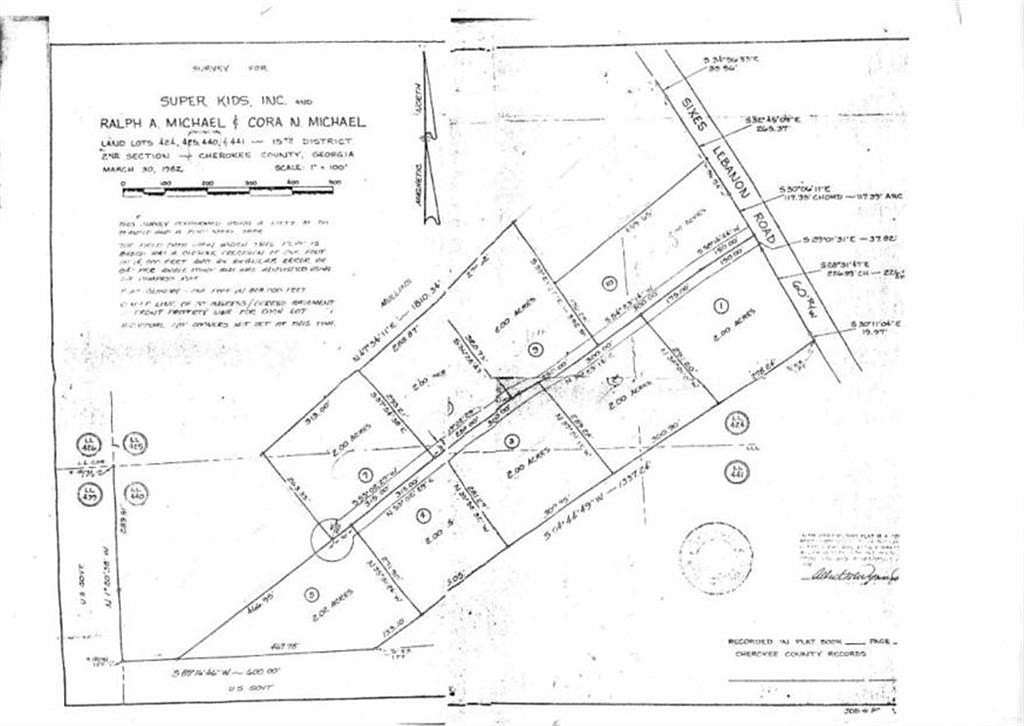 2 Acres of Land for Sale in Canton, Georgia