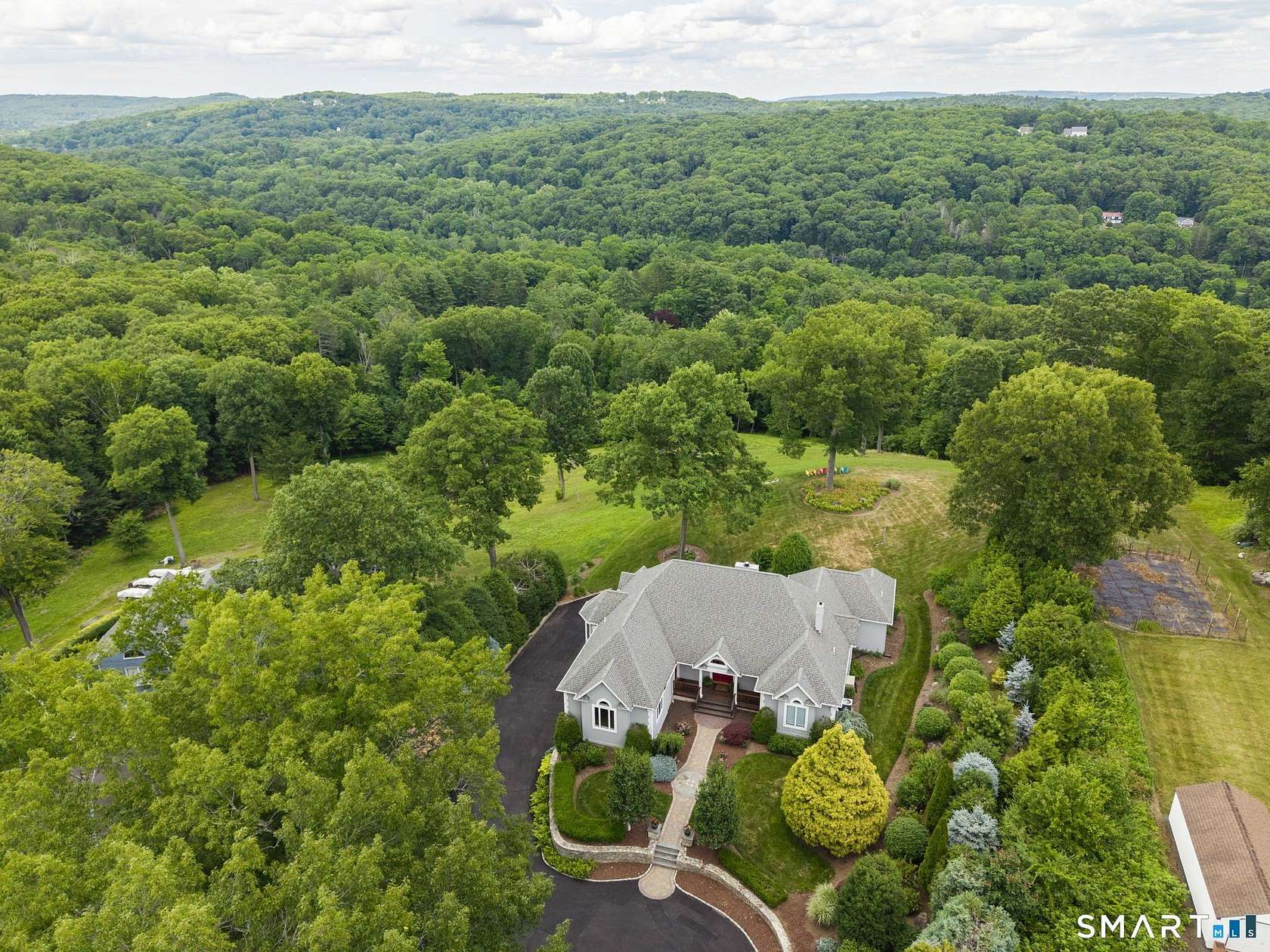2.87 Acres of Land with Home for Sale in Burlington, Connecticut