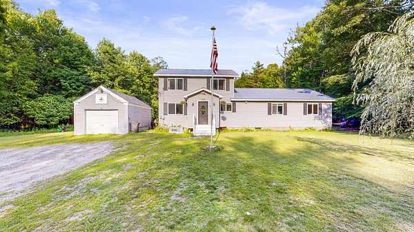3.5 Acres of Land with Home for Sale in Belgrade, Maine