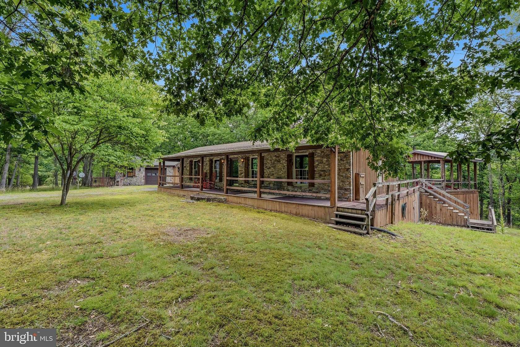5 Acres of Land with Home for Sale in Great Cacapon, West Virginia