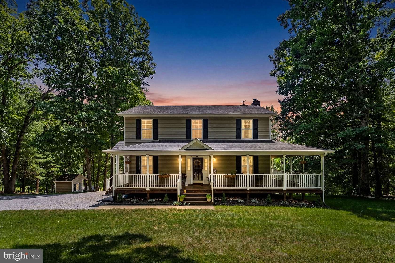 3 Acres of Land with Home for Sale in Reva, Virginia