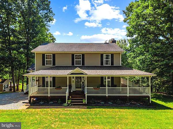 3 Acres of Land with Home for Sale in Reva, Virginia