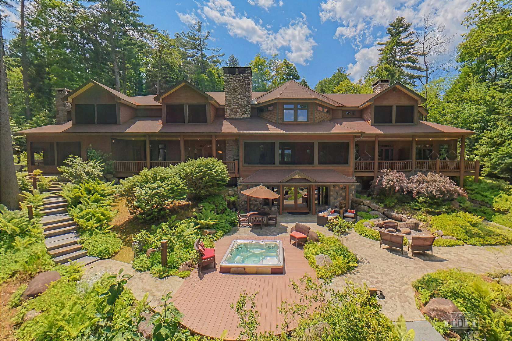 5.38 Acres of Land with Home for Sale in Chestertown, New York