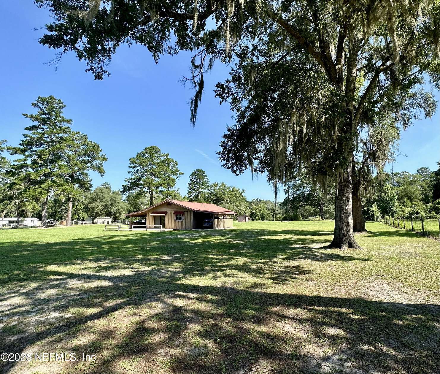 1.5 Acres of Land with Home for Sale in Hilliard, Florida