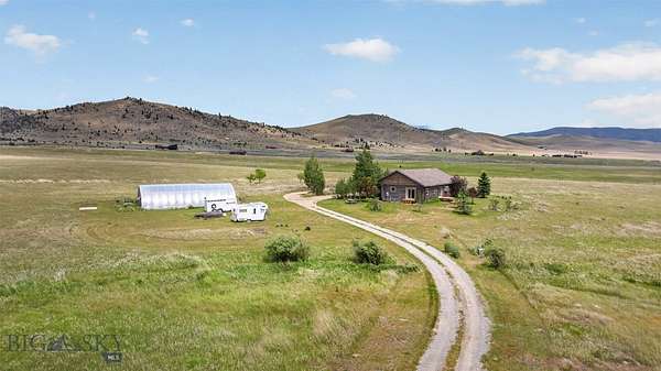 10.5 Acres of Land with Home for Sale in McAllister, Montana