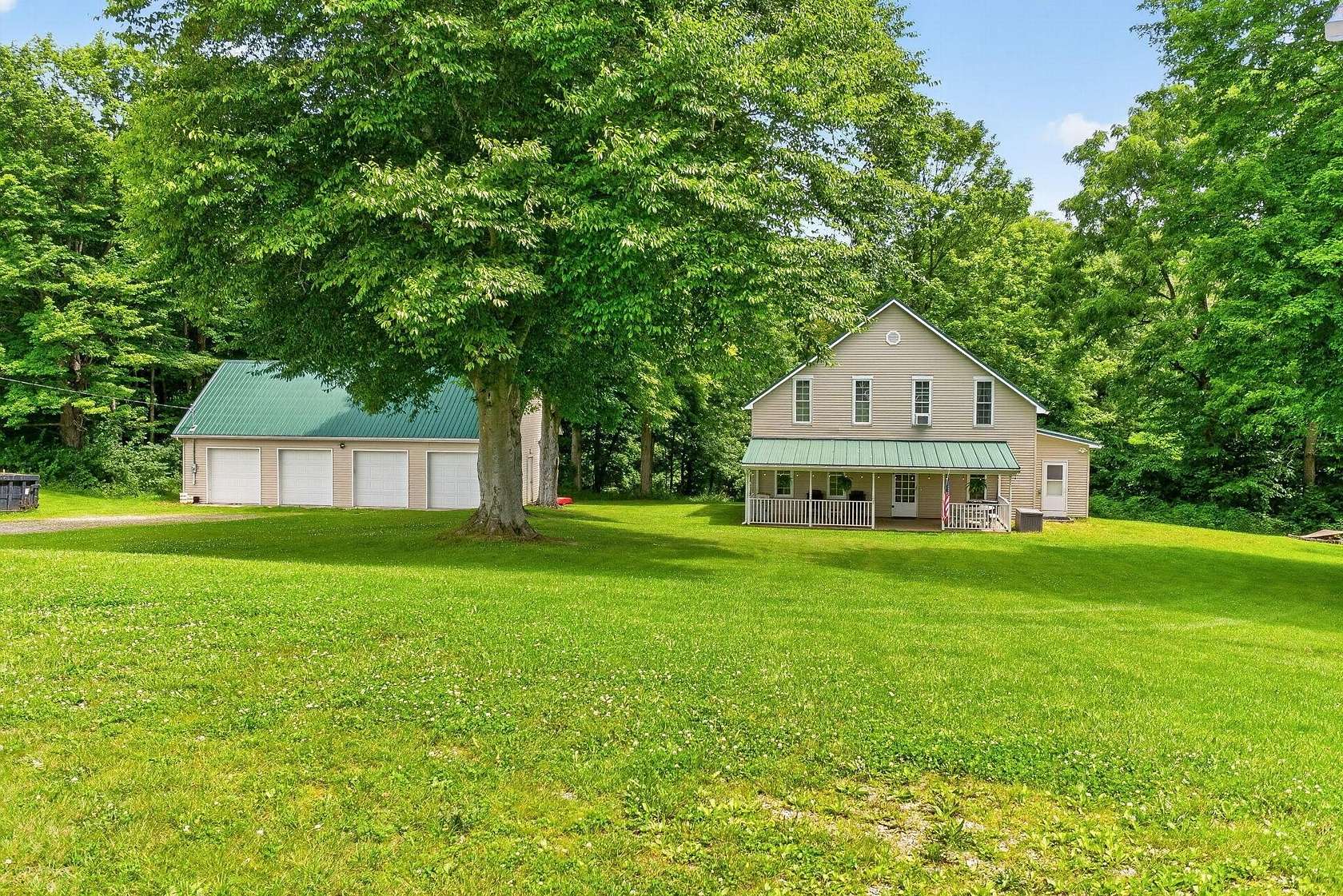 81.2 Acres of Land with Home for Sale in Rushville, Ohio
