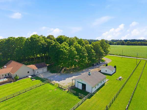 5 Acres of Land with Home for Sale in Centerburg, Ohio