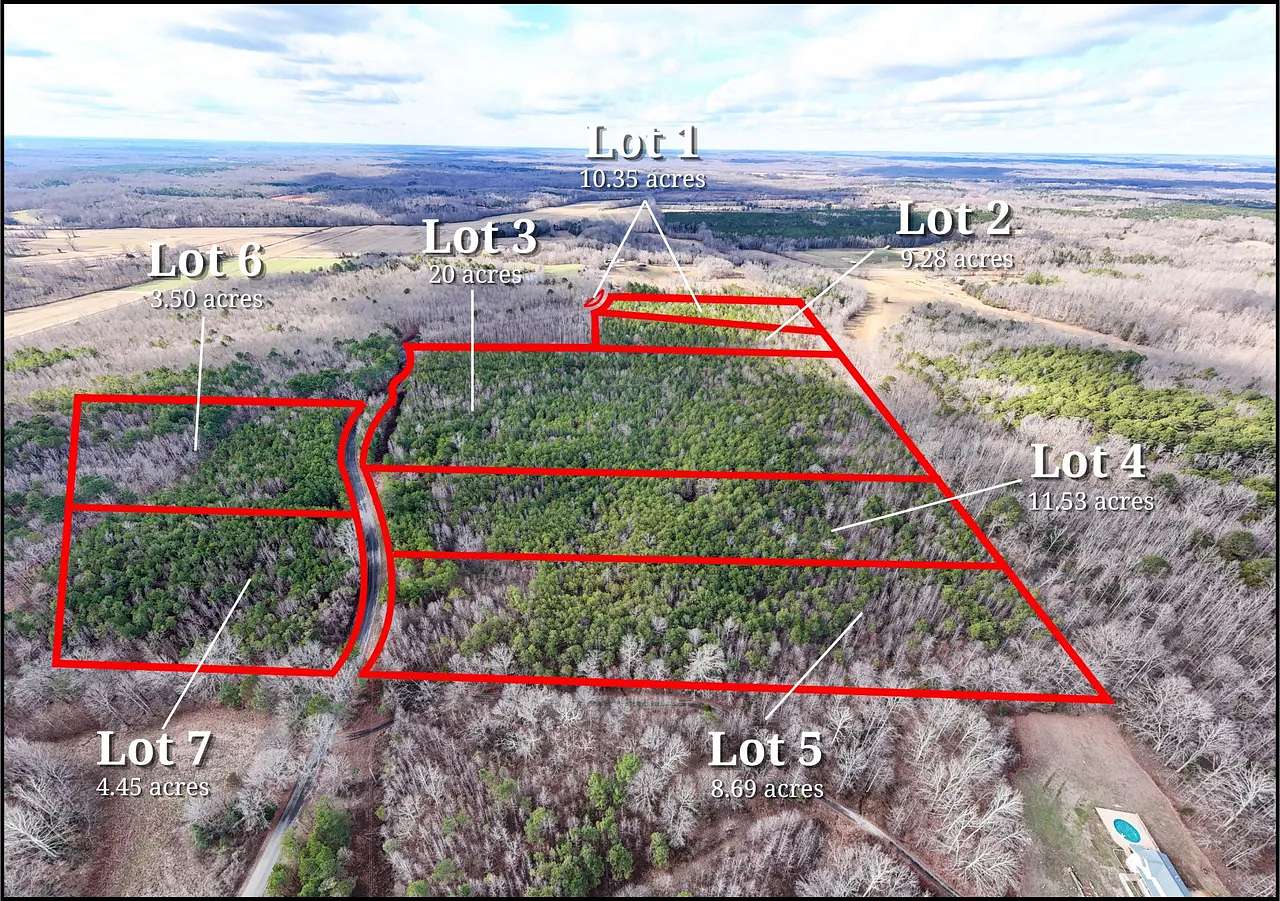 20 Acres of Recreational Land for Sale in Camden, Tennessee