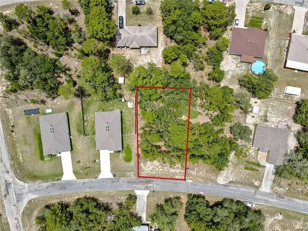 0.24 Acres of Residential Land for Sale in Citrus Springs, Florida