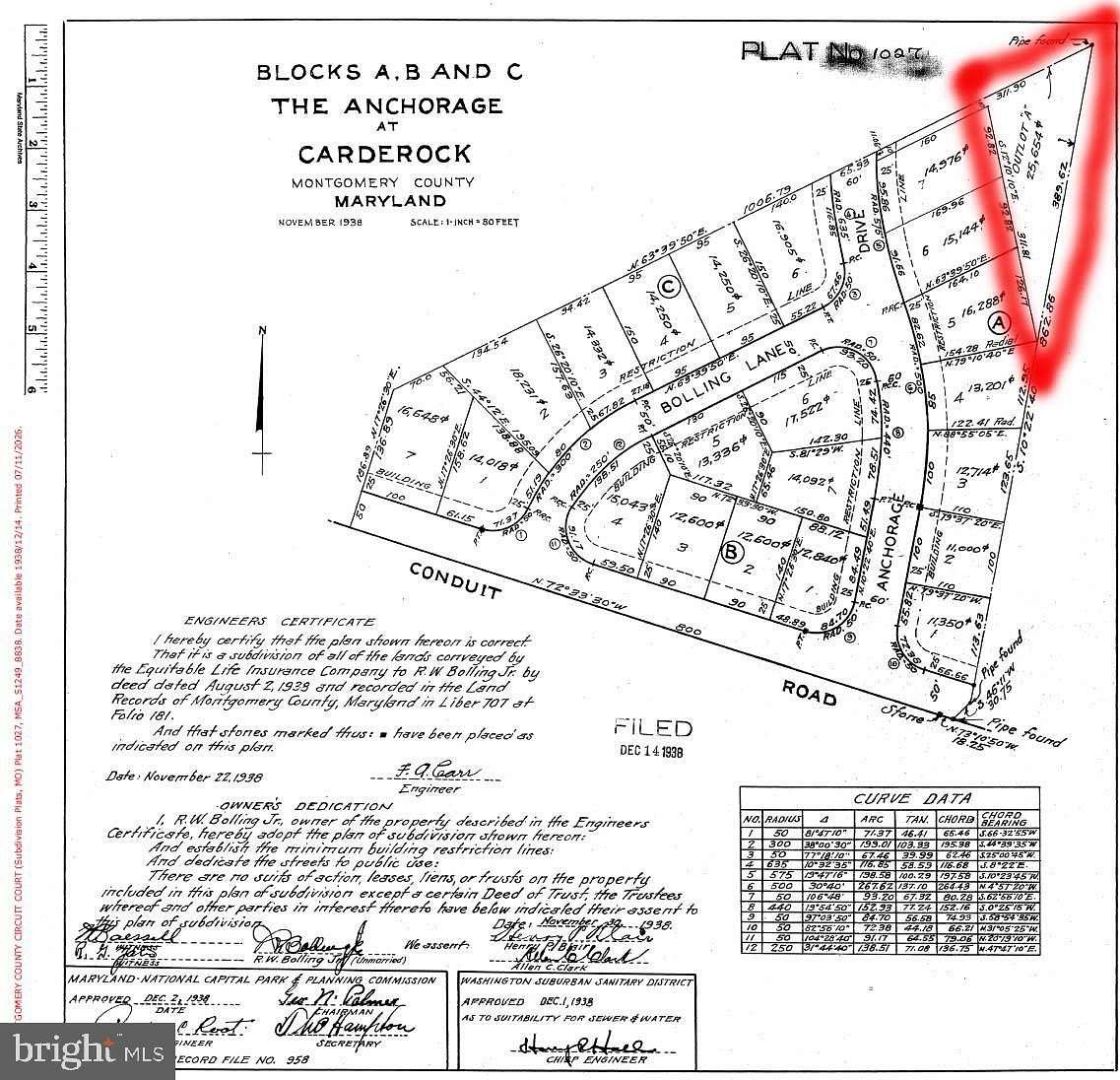 0.59 Acres of Land for Sale in Bethesda, Maryland