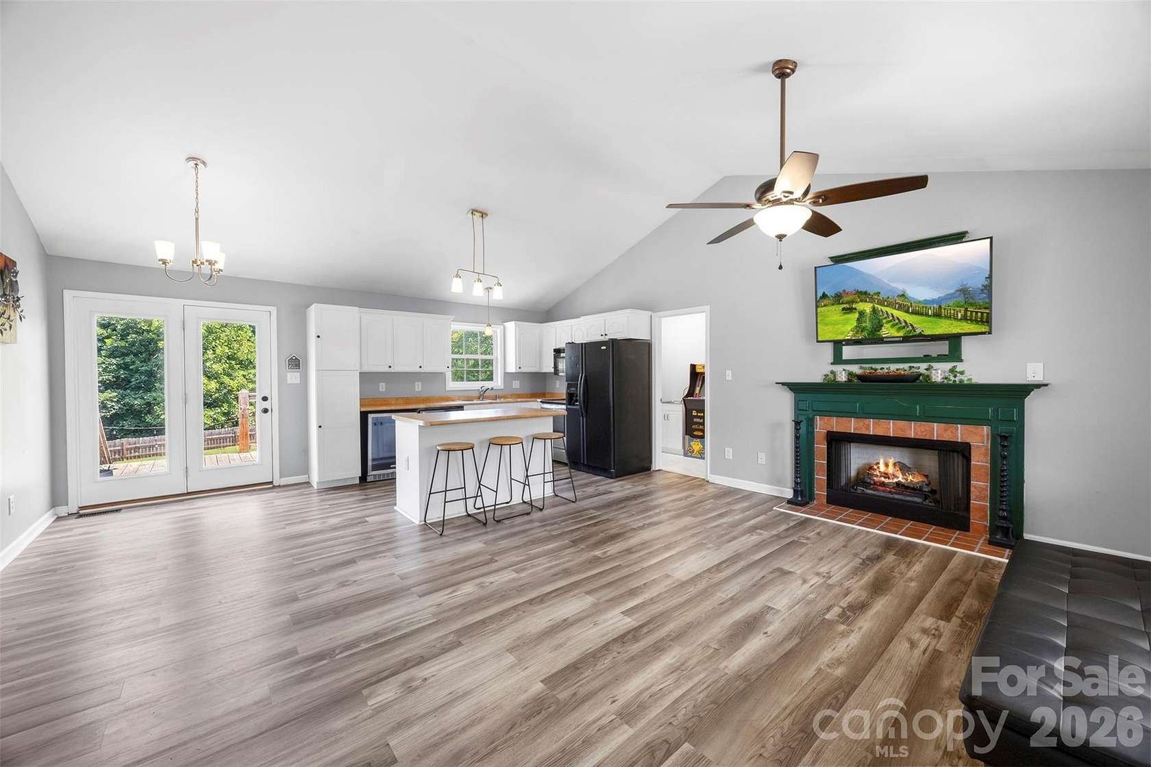 1.5 Acres of Land with Home for Sale in Shelby, North Carolina