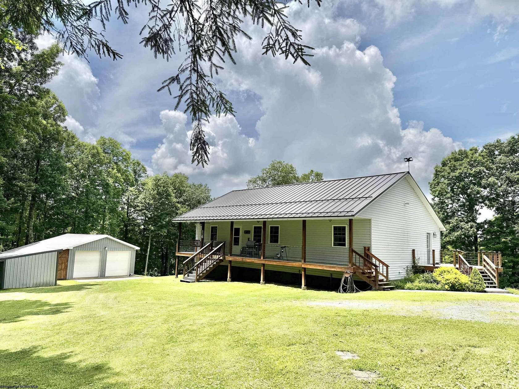 10 Acres of Land with Home for Sale in Parsons, West Virginia