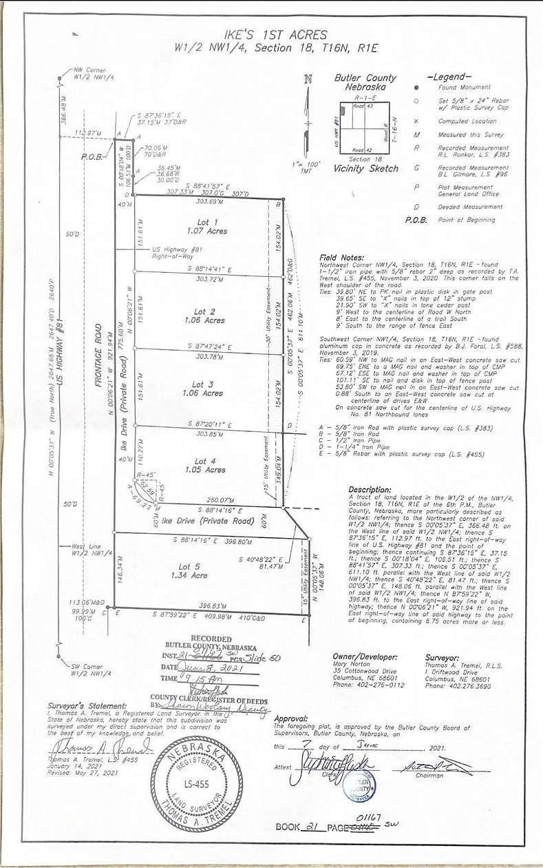 Residential Land for Sale in Columbus, Nebraska