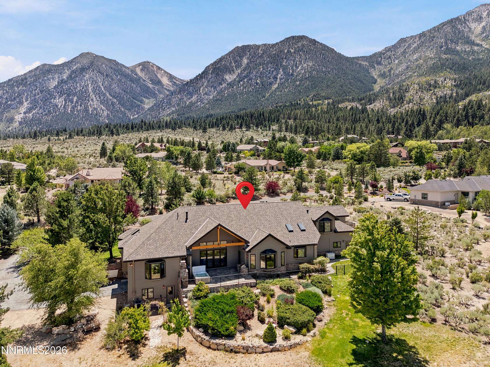 1.57 Acres of Land with Home for Sale in Gardnerville, Nevada