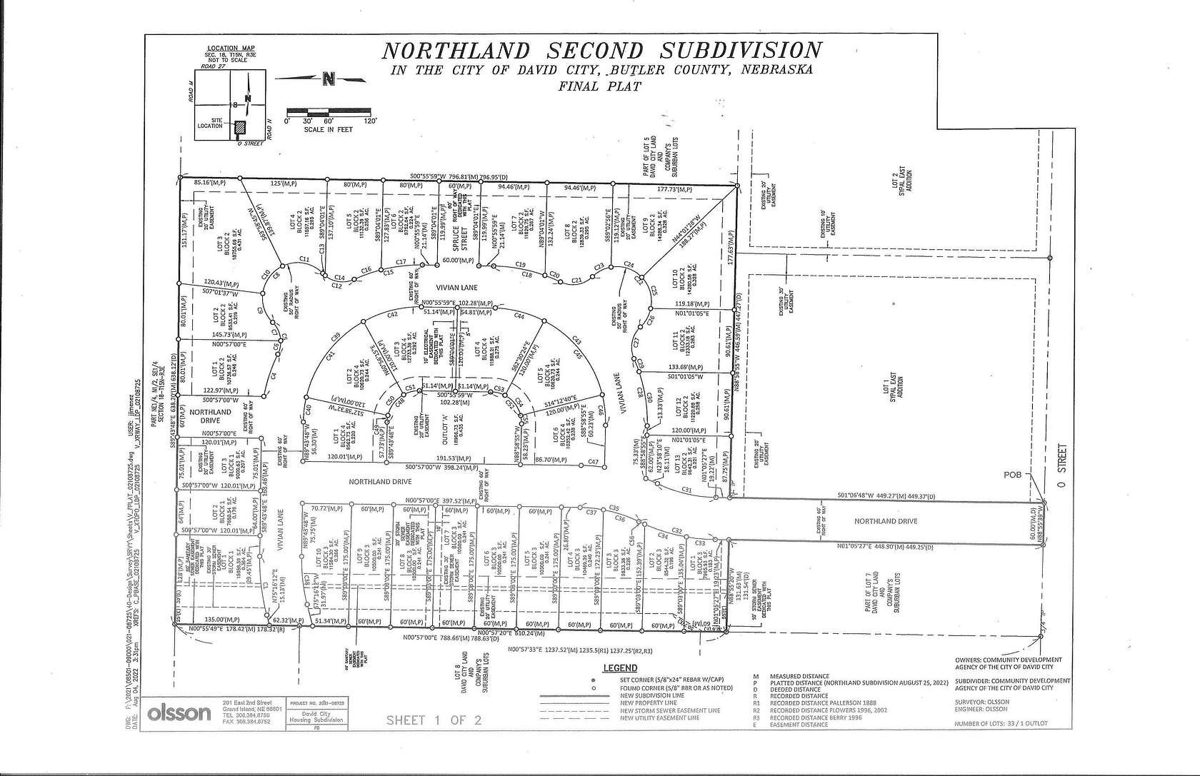 Residential Land for Sale in David City, Nebraska