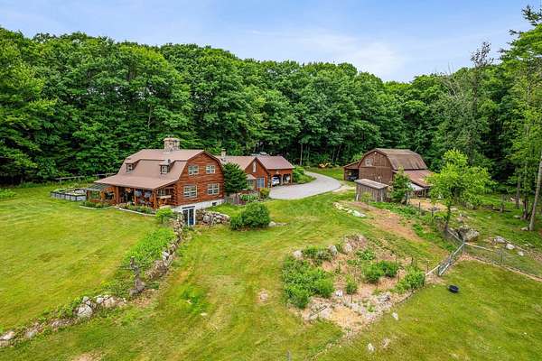 12.1 Acres of Land with Home for Sale in Antrim, New Hampshire