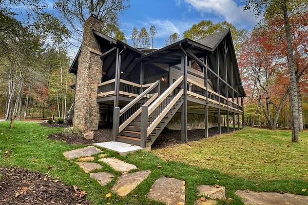 1.73 Acres of Land with Home for Sale in Mineral Bluff, Georgia