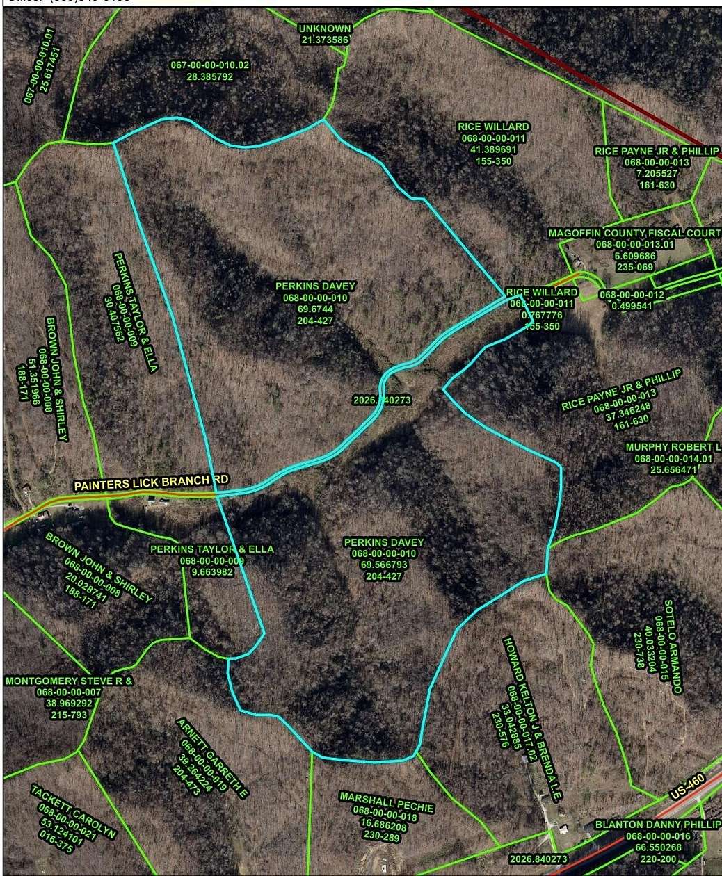 133 Acres of Recreational & Residential Land for Sale in Salyersville, Kentucky
