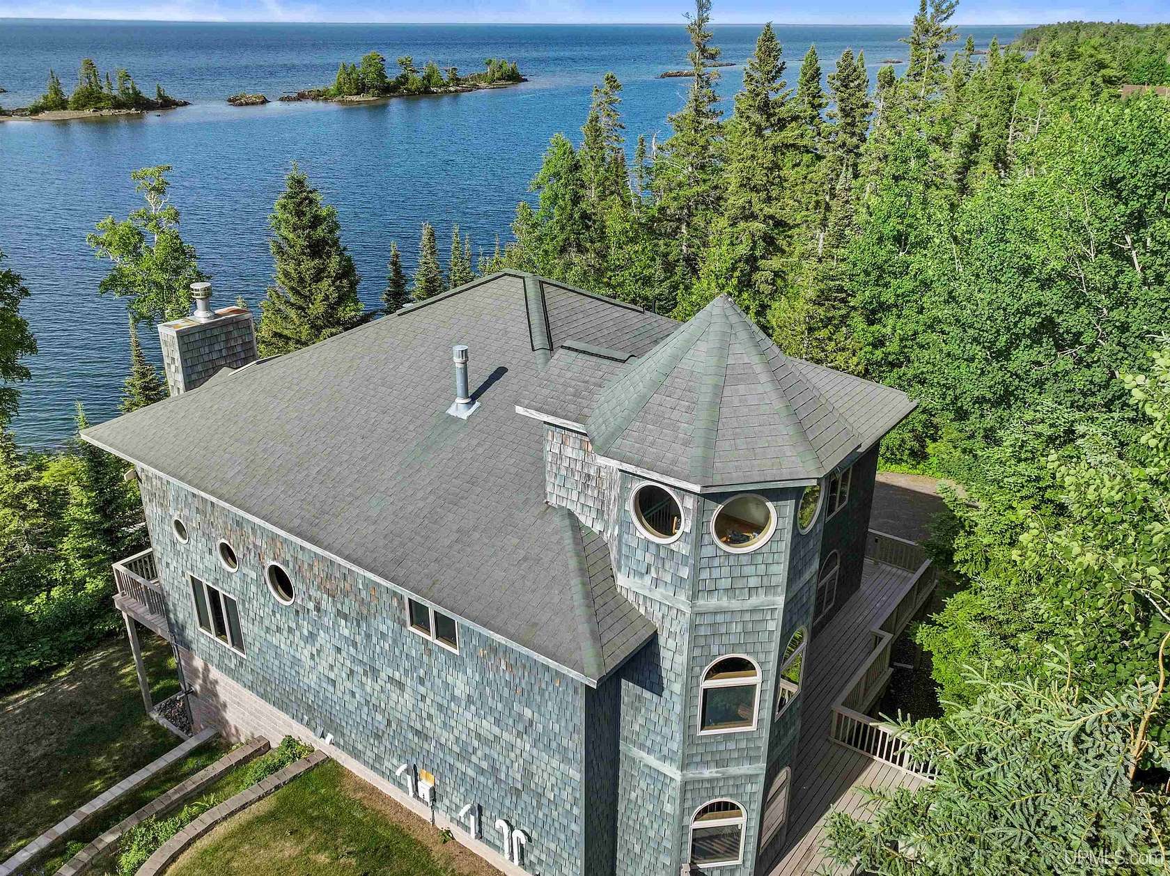 10 Acres of Land with Home for Sale in Eagle Harbor, Michigan