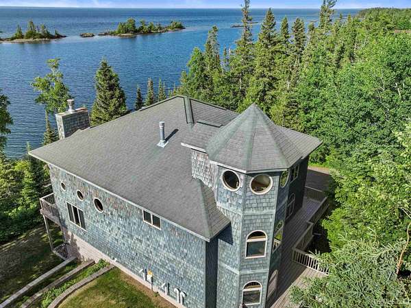 10 Acres of Land with Home for Sale in Eagle Harbor, Michigan