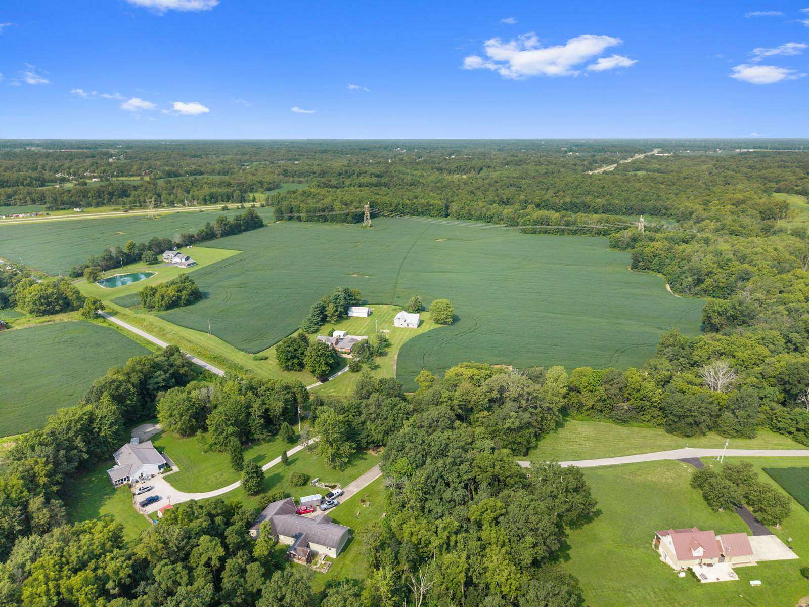 143 Acres of Land with Home for Sale in Sardinia, Ohio