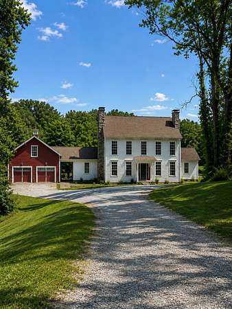 9.15 Acres of Land with Home for Sale in Cottontown, Tennessee