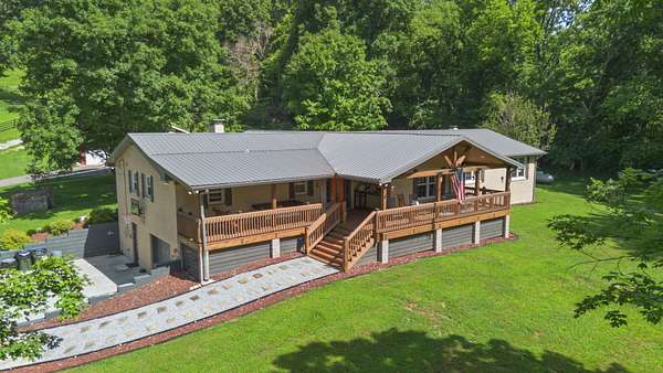 15.1 Acres of Land with Home for Sale in Williamsport, Tennessee