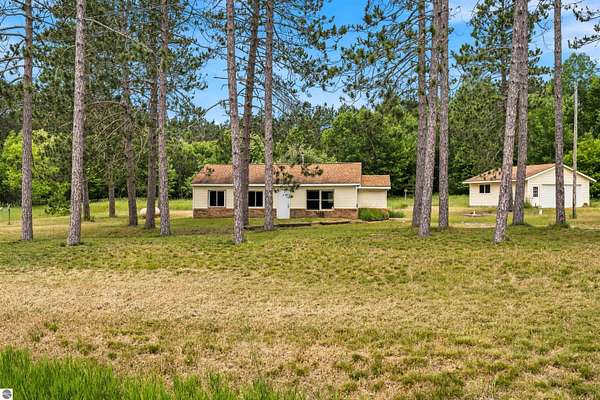 3.8 Acres of Land with Home for Sale in Kingsley, Michigan