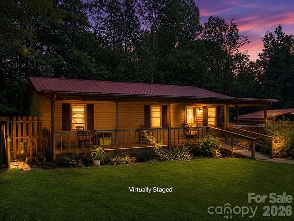 4.5 Acres of Land with Home for Sale in Nebo, North Carolina