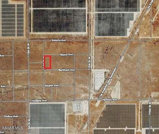 4.14 Acres of Land for Sale in Rosamond, California