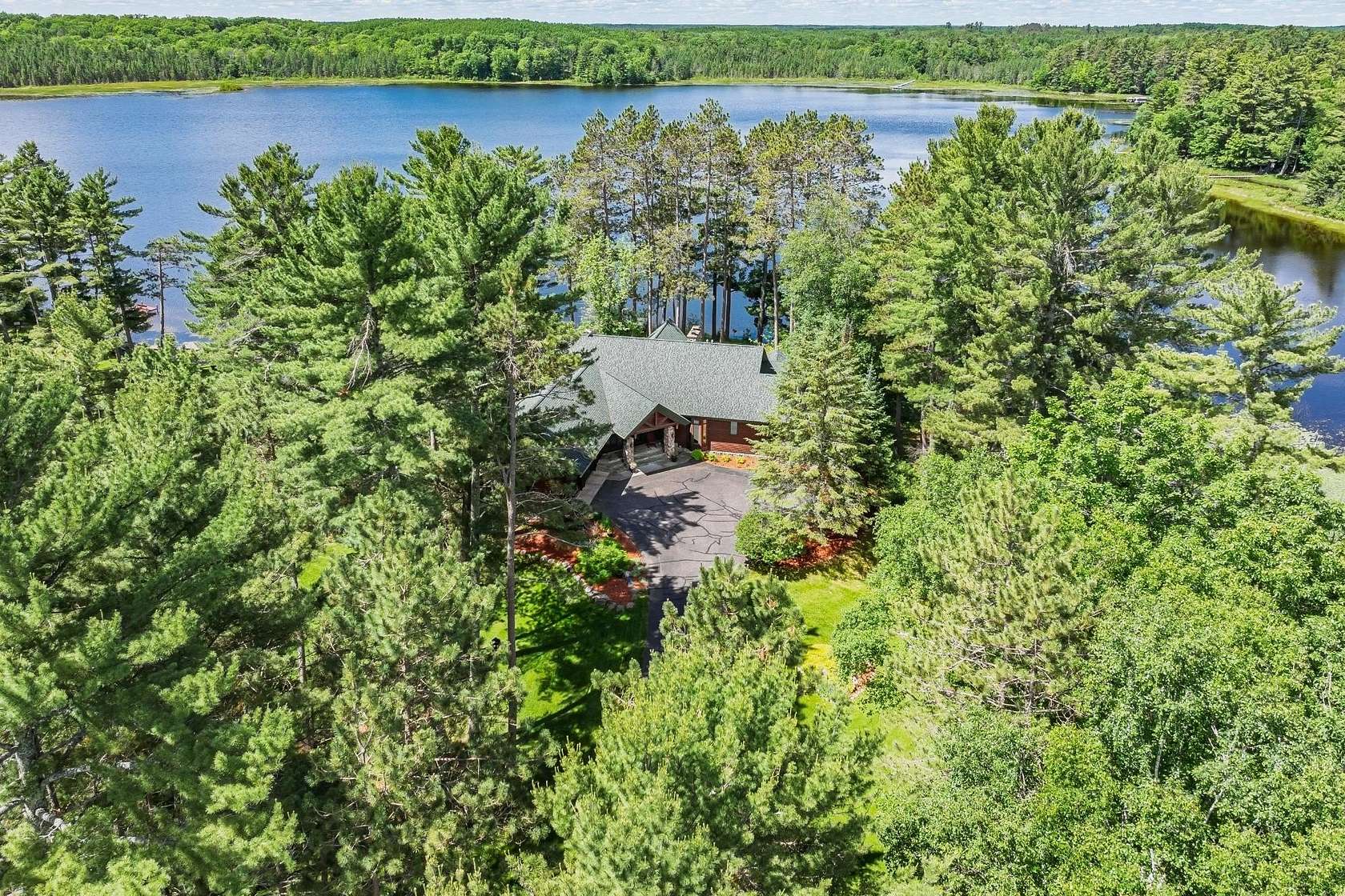 34.5 Acres of Recreational Land with Home for Sale in Arbor Vitae, Wisconsin