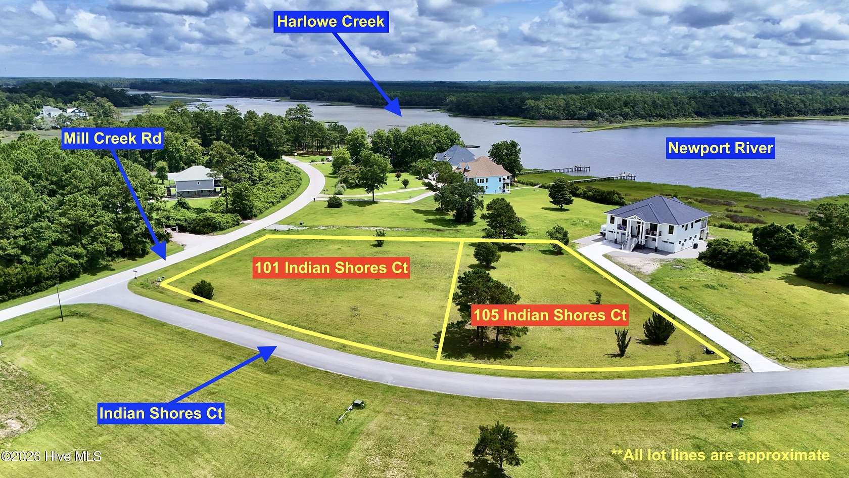 0.63 Acres of Residential Land for Sale in Newport, North Carolina