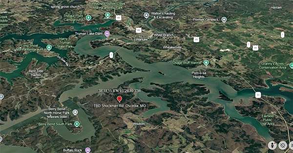 201 Acres of Recreational Land for Sale in Osceola, Missouri