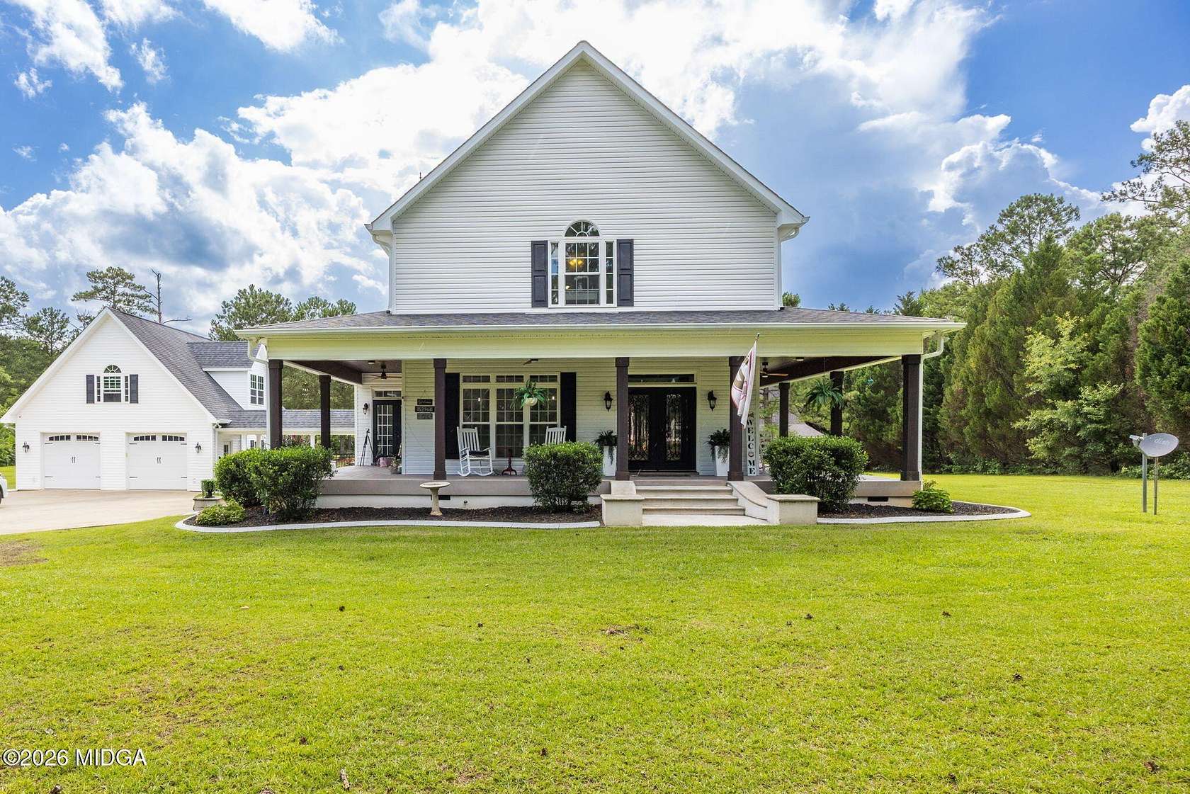 6 Acres of Land with Home for Sale in Macon, Georgia
