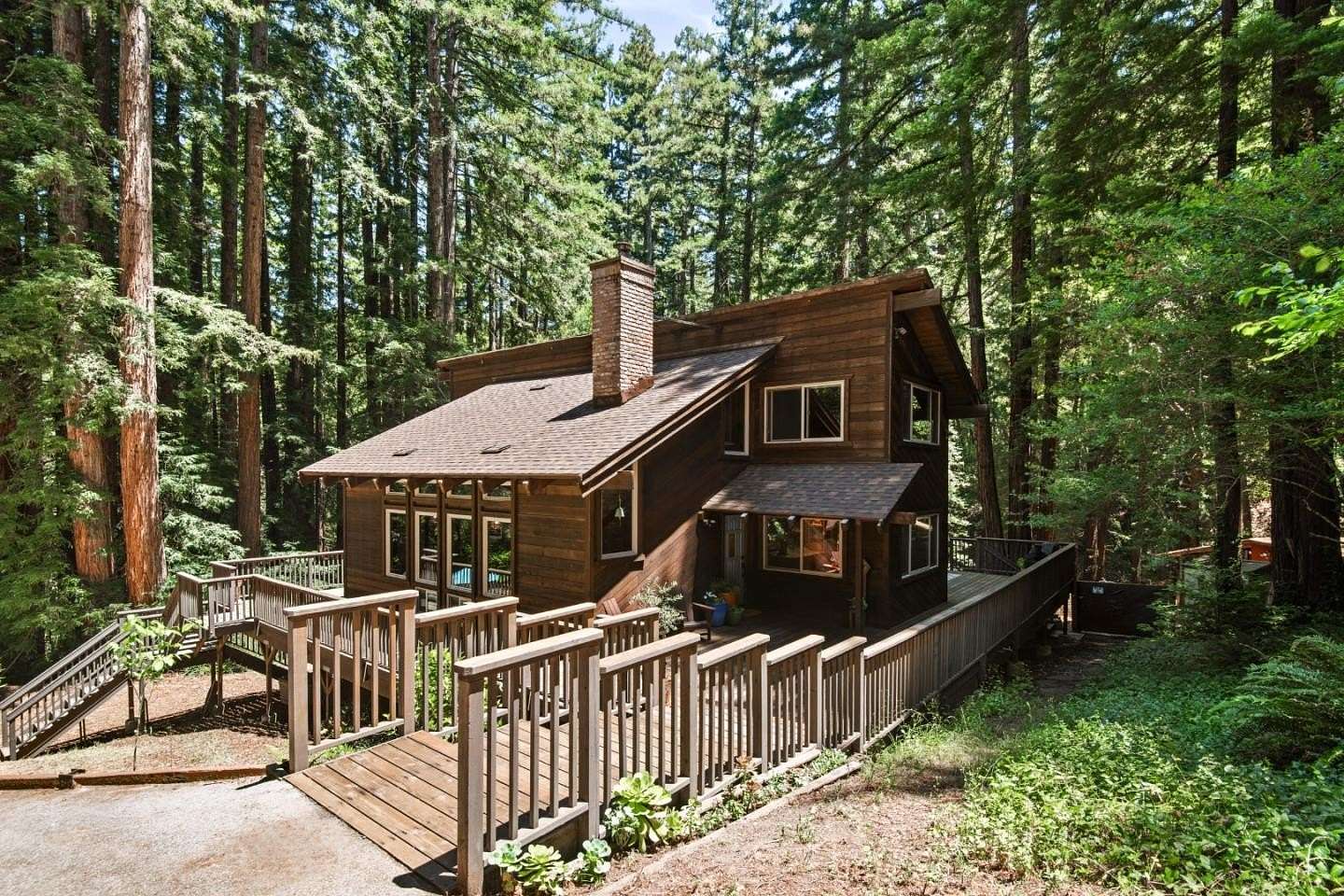 3 Acres of Land with Home for Sale in Boulder Creek, California
