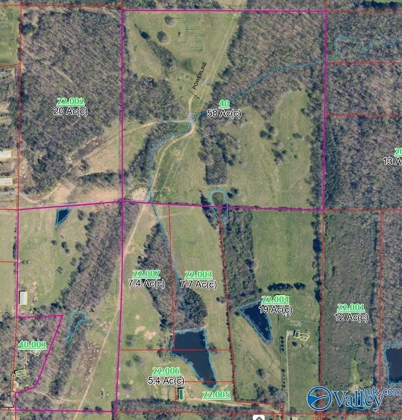 69 Acres of Recreational Land for Sale in Arab, Alabama