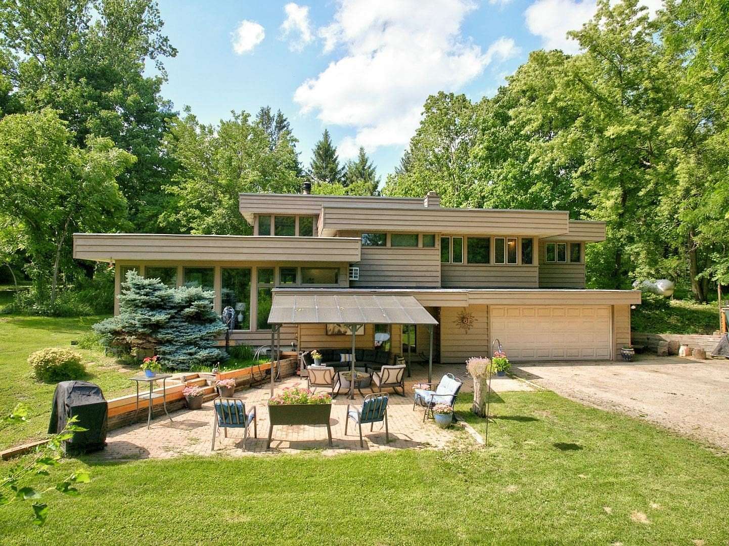 7.5 Acres of Land with Home for Sale in Monroe, Wisconsin