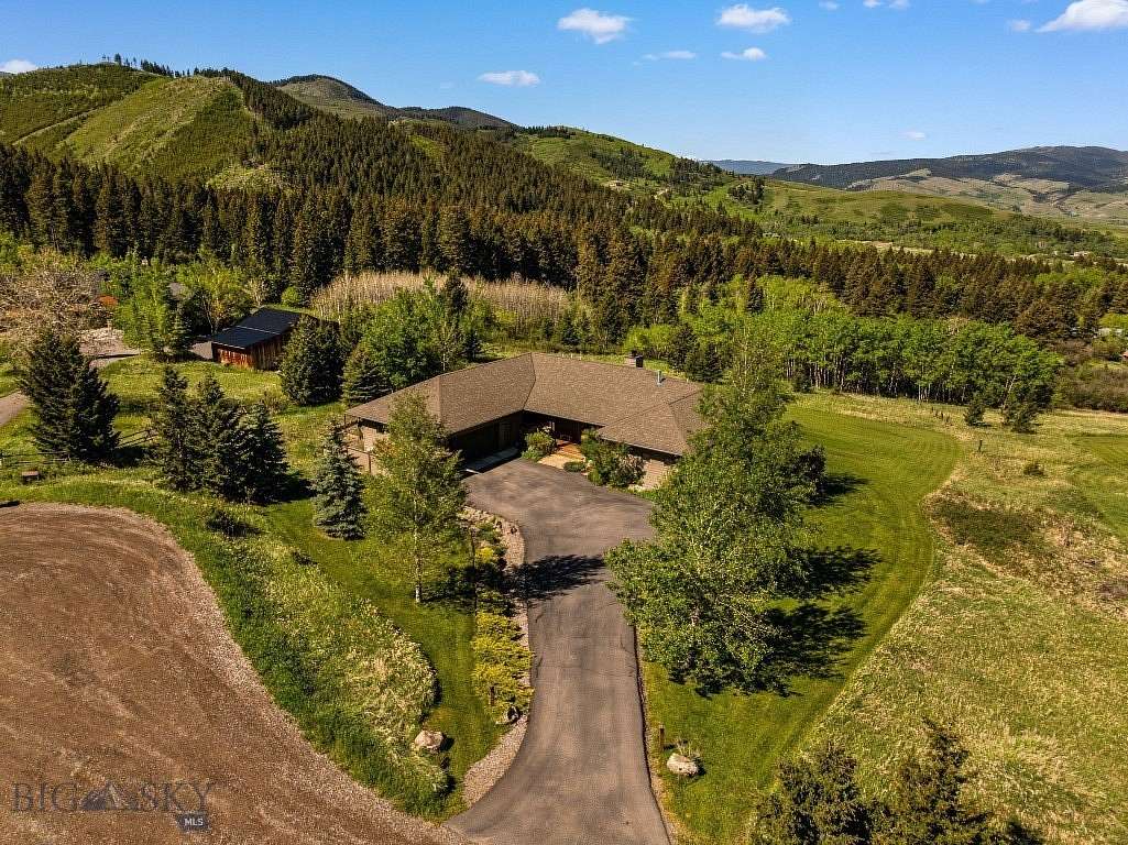 2 Acres of Land with Home for Sale in Gallatin Gateway, Montana