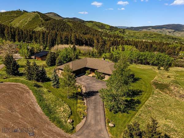 2 Acres of Land with Home for Sale in Gallatin Gateway, Montana