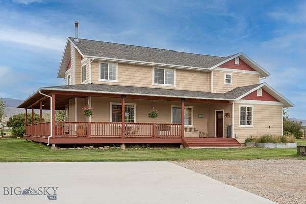 20 Acres of Land with Home for Sale in Twin Bridges, Montana