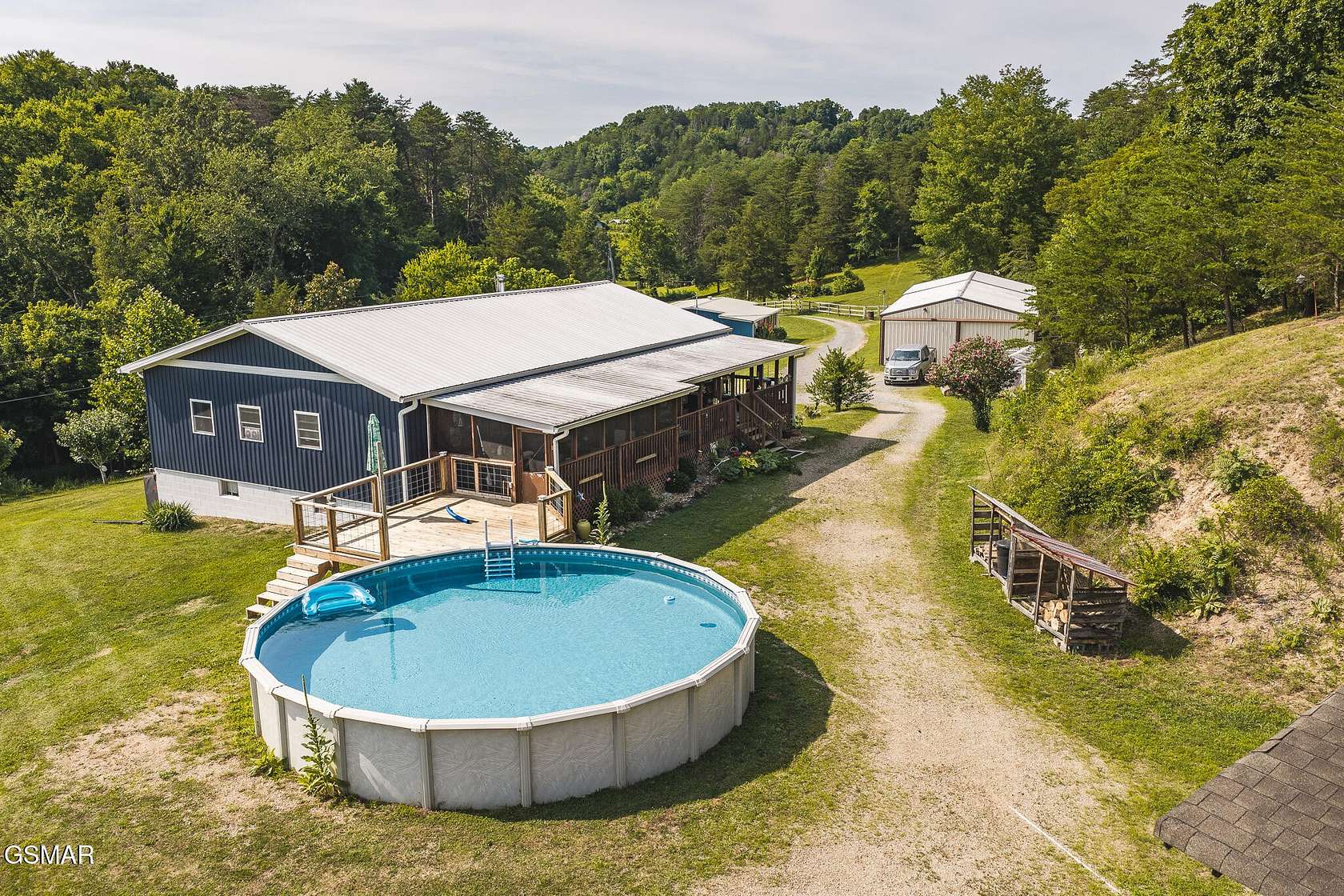 34.6 Acres of Improved Land for Sale in Parrottsville, Tennessee