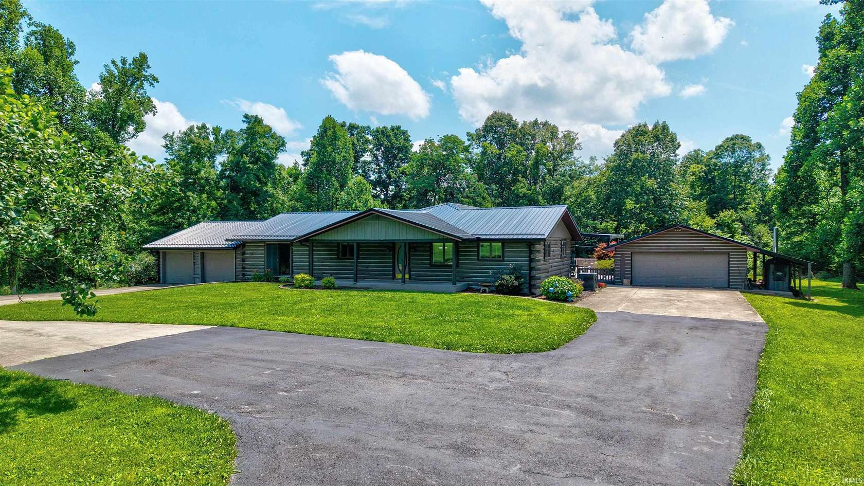 10 Acres of Land with Home for Sale in French Lick, Indiana