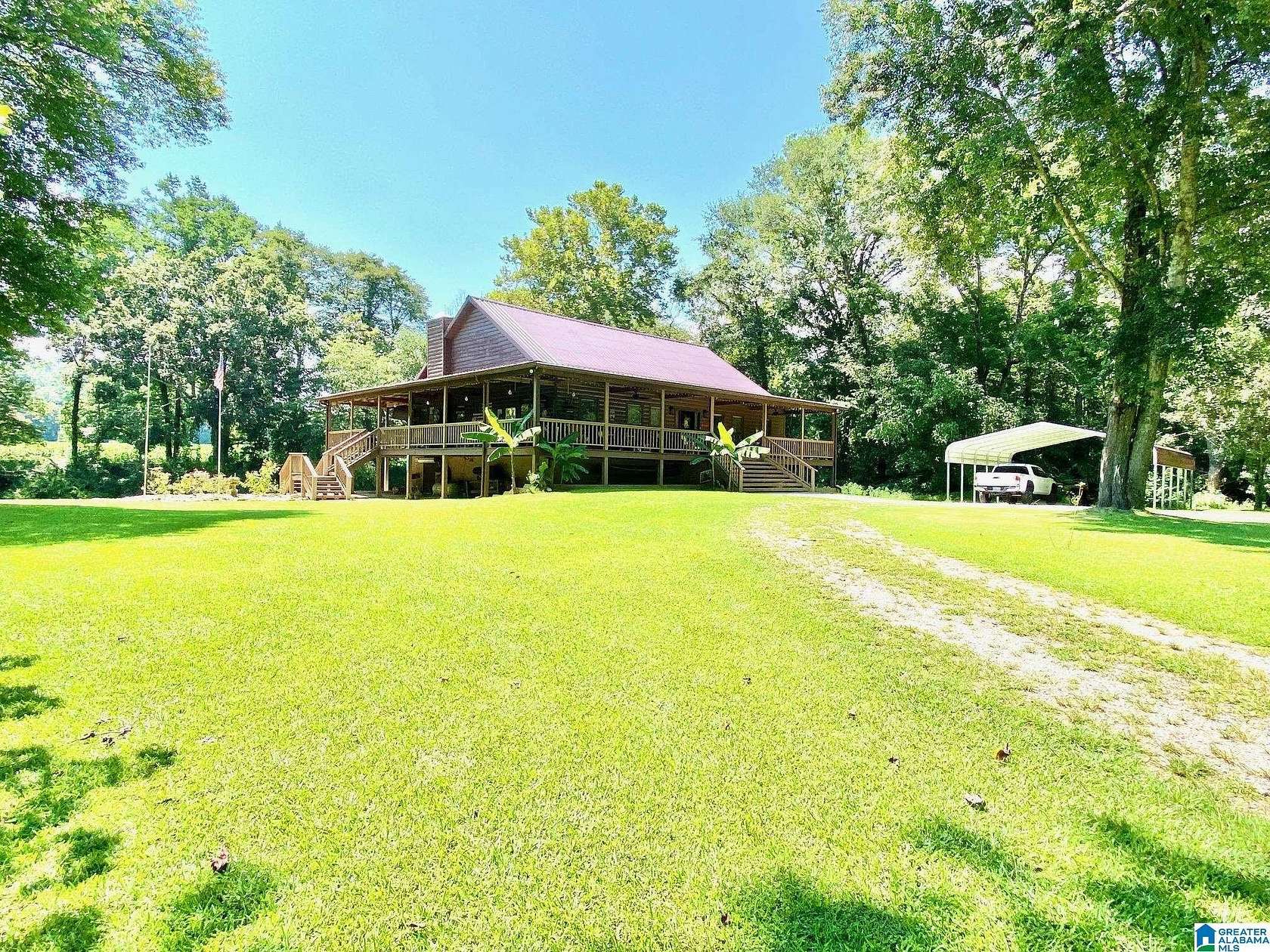 10.8 Acres of Land with Home for Sale in Heflin, Alabama
