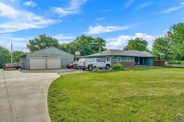 6.13 Acres of Land with Home for Sale in Topeka, Kansas